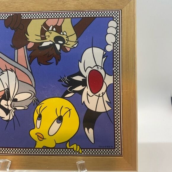 Vintage Looney Toons wall decor - art tile tweetie - Picture 3 of 5